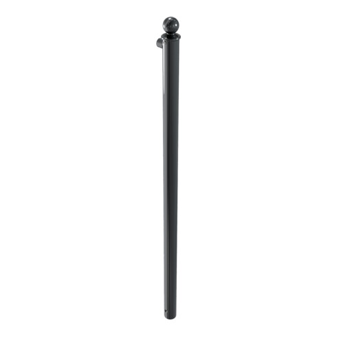 Schake Endpfosten für Schutzgeländer Ø60mm + Alu, Kugelkopf Gesamtlänge 1500mm, für Oberholm,