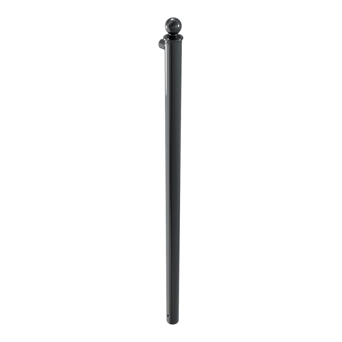 Schake Endpfosten für Schutzgeländer Ø60mm + Alu, Kugelkopf Gesamtlänge 1500mm, für Oberholm,
