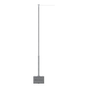 Schake Fahnenmast-Set 6m Stahlmast, verzinkt-4