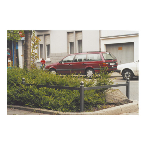 Schake Flachstahl 45X15mm für Barriere, System Länge:1000mm, beschichtet, RAL 6005