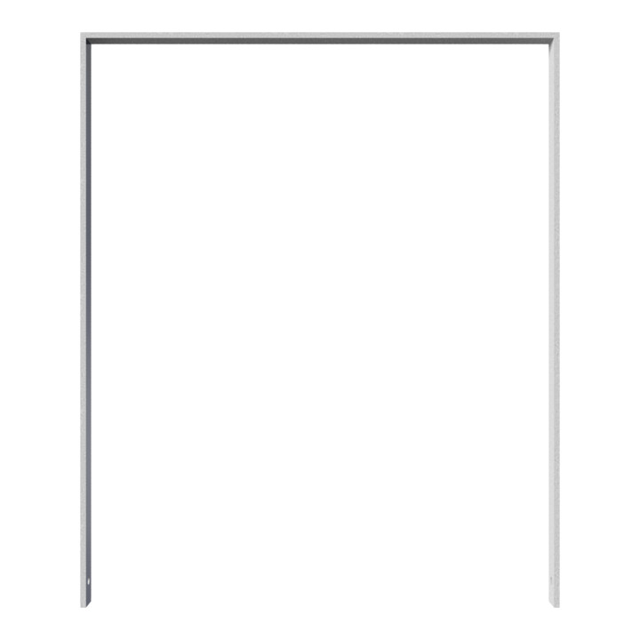 Schake Flachstahlbügel 50x12mm, Breite: 1000mm Gesamthöhe:1200 mm ohne Querholm, beschichtet