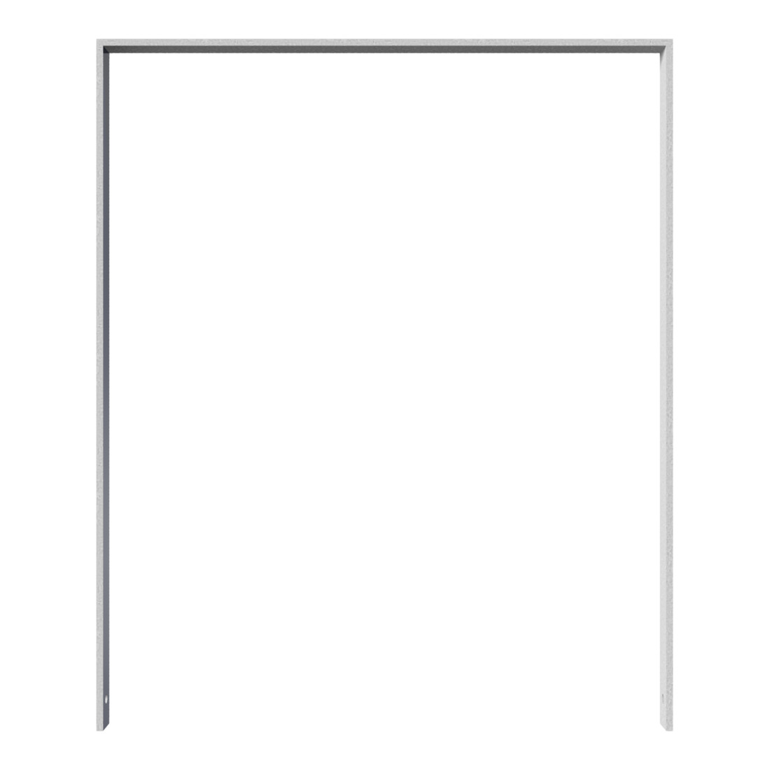 Schake Flachstahlbügel 50x12mm, Breite: 1000mm Gesamthöhe:1200 mm ohne Querholm, beschichtet