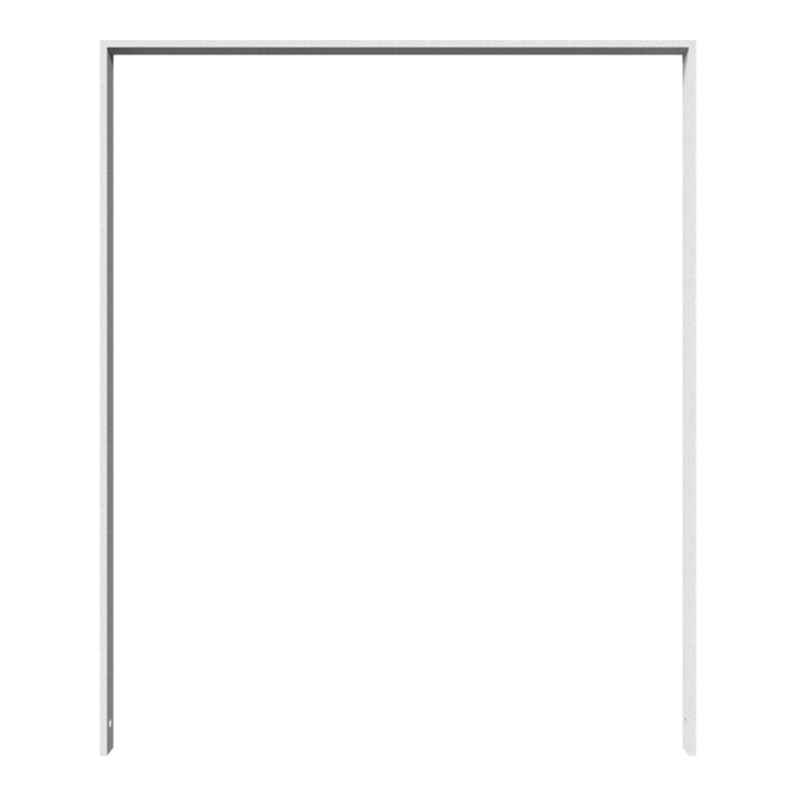 Schake Flachstahlbügel 50x12mm, Breite: 1000mm Gesamthöhe:1200 mm ohne Querholm feuerverzinkt
