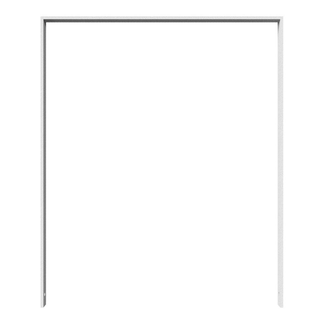 Schake Flachstahlbügel 50x12mm, Breite: 1000mm Gesamthöhe:1200 mm ohne Querholm feuerverzinkt