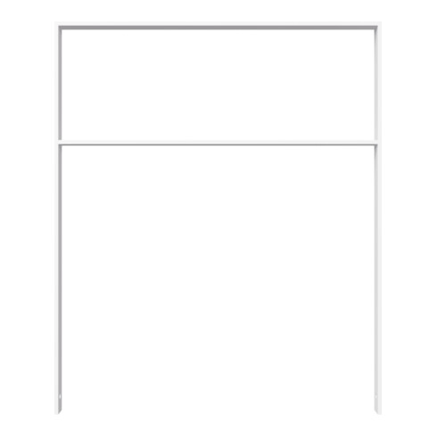 Schake Flachstahlbügel 50x12mm Breite: 1000mm, Höhe:1200 mm + Querholm, feuerverzinkt