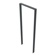 Schake Flachstahlbügel 50x12mm, Breite: 450mm Gesamthöhe:1200 mm ohne Querholm, beschichtet-4