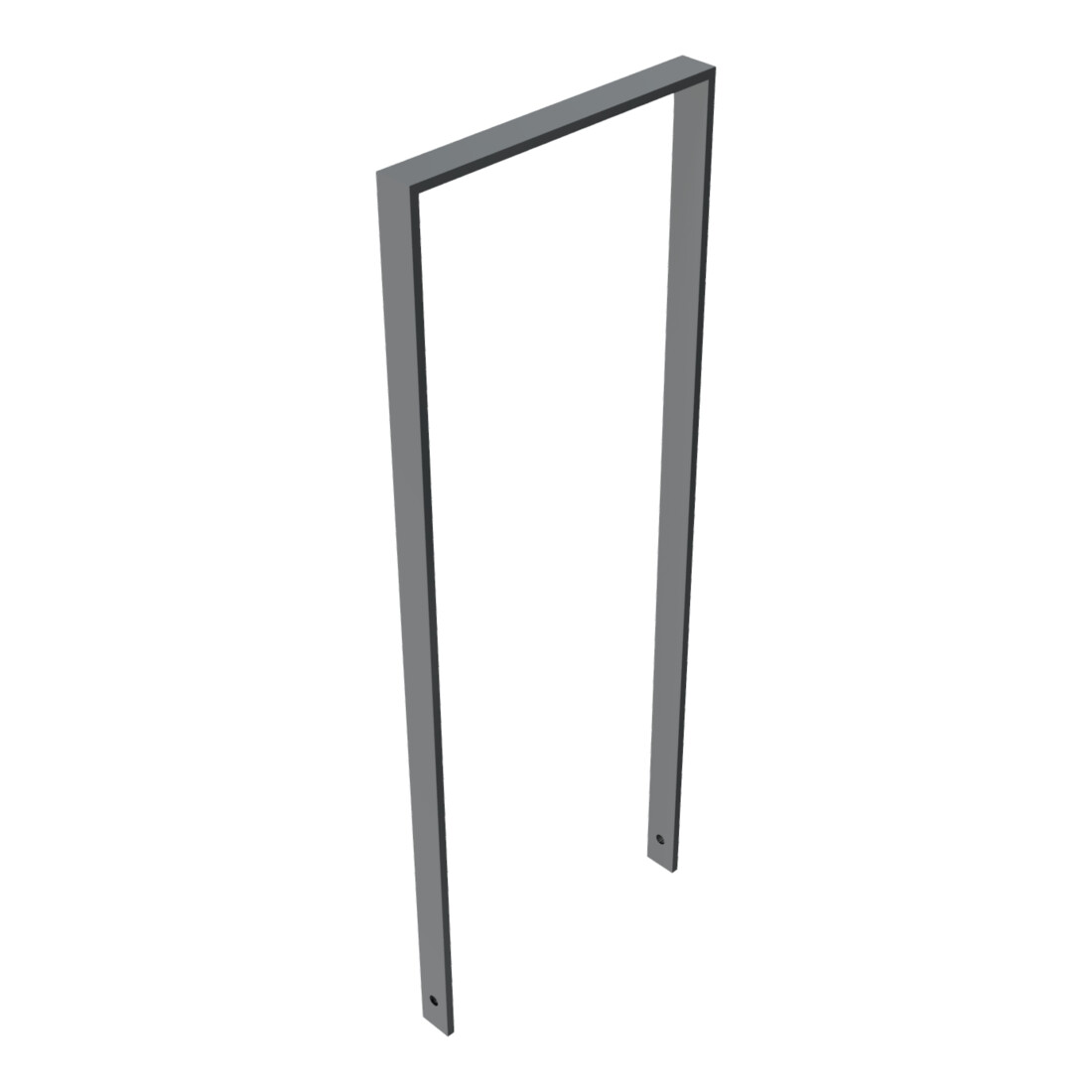 Schake Flachstahlbügel 50x12mm, Breite: 450mm Gesamthöhe:1200 mm ohne Querholm, beschichtet