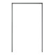 Schake Flachstahlbügel 50x12mm, Breite: 750mm Gesamthöhe:1200 mm ohne Querholm, beschichtet-4