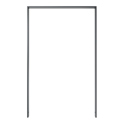 Schake Flachstahlbügel 50x12mm, Breite: 750mm Gesamthöhe:1200 mm ohne Querholm, beschichtet