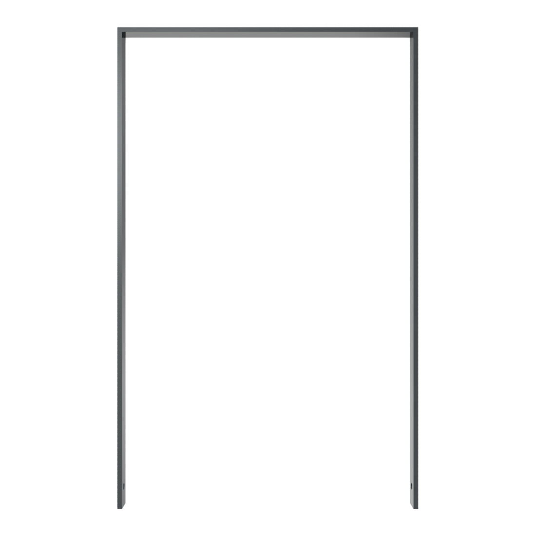 Schake Flachstahlbügel 50x12mm, Breite: 750mm Gesamthöhe:1200 mm ohne Querholm, beschichtet
