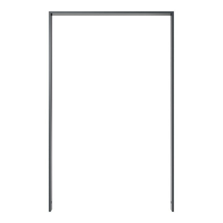 Schake Flachstahlbügel 50x12mm, Breite: 750mm Gesamthöhe:1200 mm ohne Querholm, beschichtet