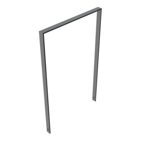 Schake Flachstahlbügel 50x12mm, Breite: 750mm Gesamthöhe:1200 mm ohne Querholm, beschichtet
