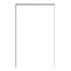 Schake Flachstahlbügel 50x12mm, Breite: 750mm Gesamthöhe:1200 mm ohne Querholm feuerverzinkt-2