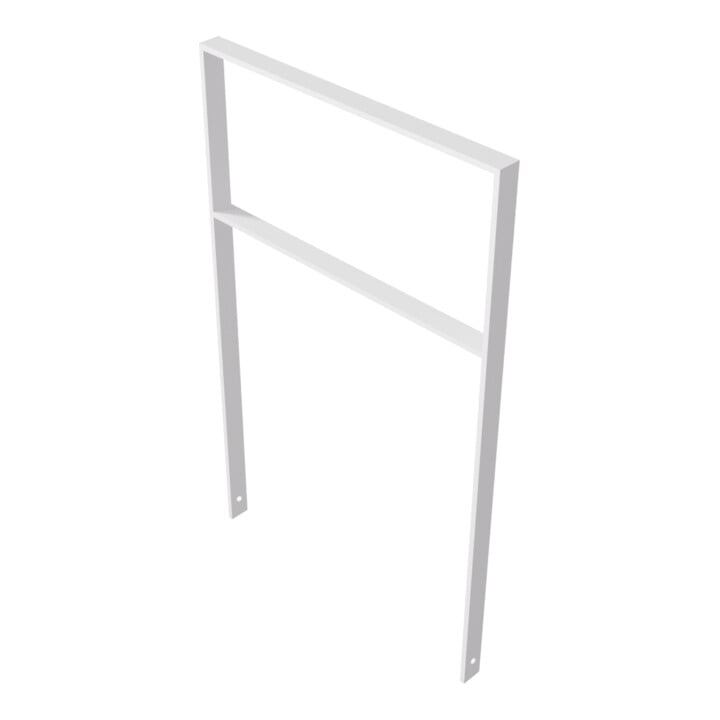 Schake Flachstahlbügel 50x12mm, Breite: 750mm Gesamthöhe:1200 mm + Querholm feuerverzinkt