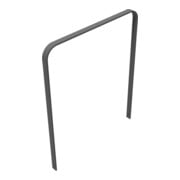Schake Flachstahlbügel 50x12mm, in gebogener Ausführung Breite: 1000mm Gesamthöhe:1200 mm ohne Querholm, beschichtet-4
