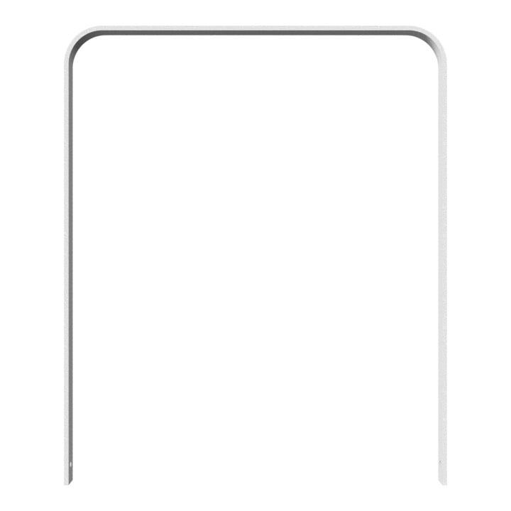 Schake Flachstahlbügel 50x12mm, in gebogener Ausführung Breite: 1000mm Gesamthöhe:1200 mm ohne Querholm feuerverzinkt