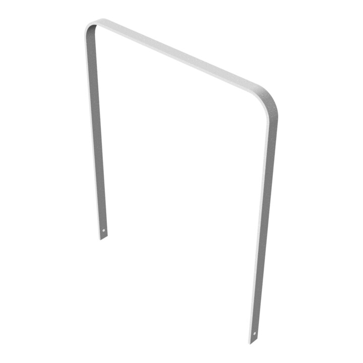 Schake Flachstahlbügel 50x12mm, in gebogener Ausführung Breite: 1000mm Gesamthöhe:1200 mm ohne Querholm feuerverzinkt