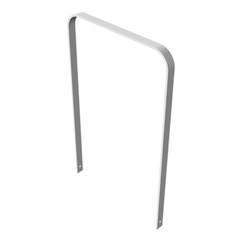 Schake Flachstahlbügel 50x12mm, in gebogener Ausführung Breite: 750mm Gesamthöhe:1200 mm ohne Querholm feuerverzinkt