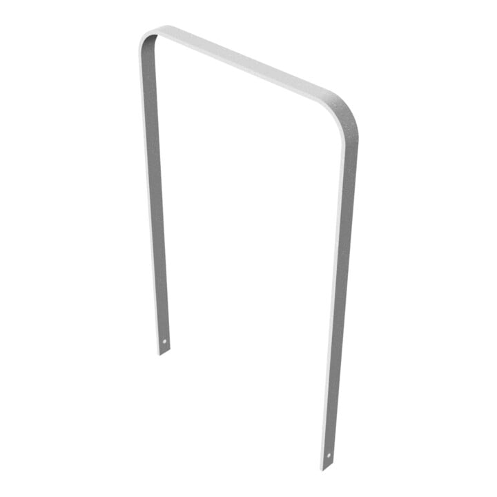 Schake Flachstahlbügel 50x12mm, in gebogener Ausführung Breite: 750mm Gesamthöhe:1200 mm ohne Querholm feuerverzinkt