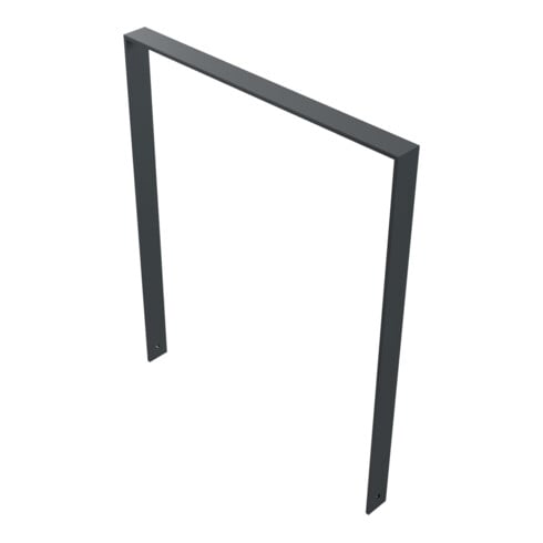 Schake Flachstahlbügel 80x12mm, Breite: 1000mm Gesamthöhe:1200 mm ohne Querholm, beschichtet