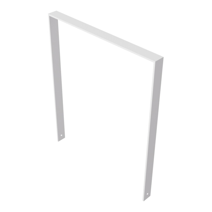 Schake Flachstahlbügel 80x12mm, Breite: 1000mm Gesamthöhe:1200 mm ohne Querholm feuerverzinkt