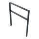 Schake Flachstahlbügel 80x12mm, Breite: 1000mm Gesamthöhe: 1200 mm + Querholm, beschichtet