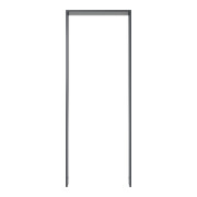 Schake Flachstahlbügel 80x12mm, Breite: 450mm Gesamthöhe:1200 mm ohne Querholm, beschichtet-4