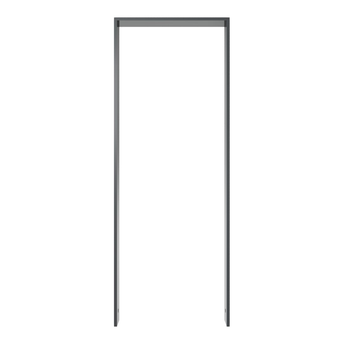 Schake Flachstahlbügel 80x12mm, Breite: 450mm Gesamthöhe:1200 mm ohne Querholm, beschichtet