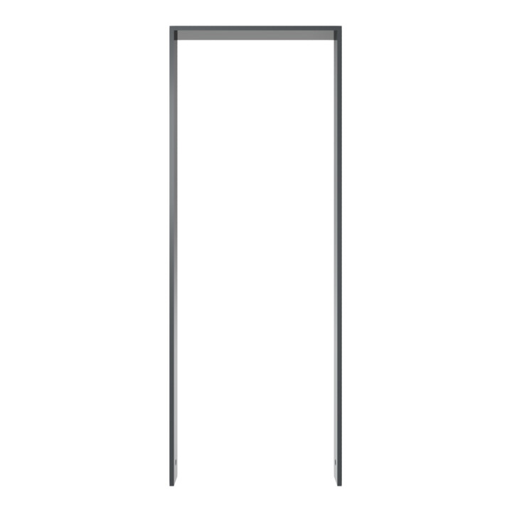 Schake Flachstahlbügel 80x12mm, Breite: 450mm Gesamthöhe:1200 mm ohne Querholm, beschichtet