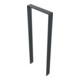 Schake Flachstahlbügel 80x12mm, Breite: 450mm Gesamthöhe:1200 mm ohne Querholm, beschichtet-5