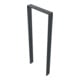 Schake Flachstahlbügel 80x12mm, Breite: 450mm Gesamthöhe:1200 mm ohne Querholm, beschichtet