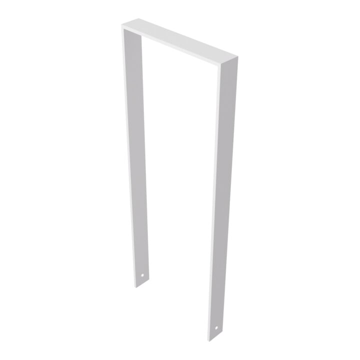 Schake Flachstahlbügel 80x12mm, Breite: 450mm Gesamthöhe:1200 mm ohne Querholm feuerverzinkt