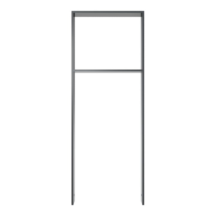 Schake Flachstahlbügel 80x12mm, Breite: 450mm Gesamthöhe:1200 mm + Querholm, beschichtet