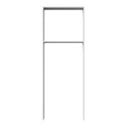 Schake Flachstahlbügel 80x12mm, Breite: 450mm Gesamthöhe:1200 mm + Querholm feuerverzinkt-5