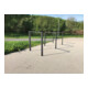 Schake Flachstahlbügel 80x12mm, Breite: 750mm Gesamthöhe:1200 mm ohne Querholm, beschichtet-4
