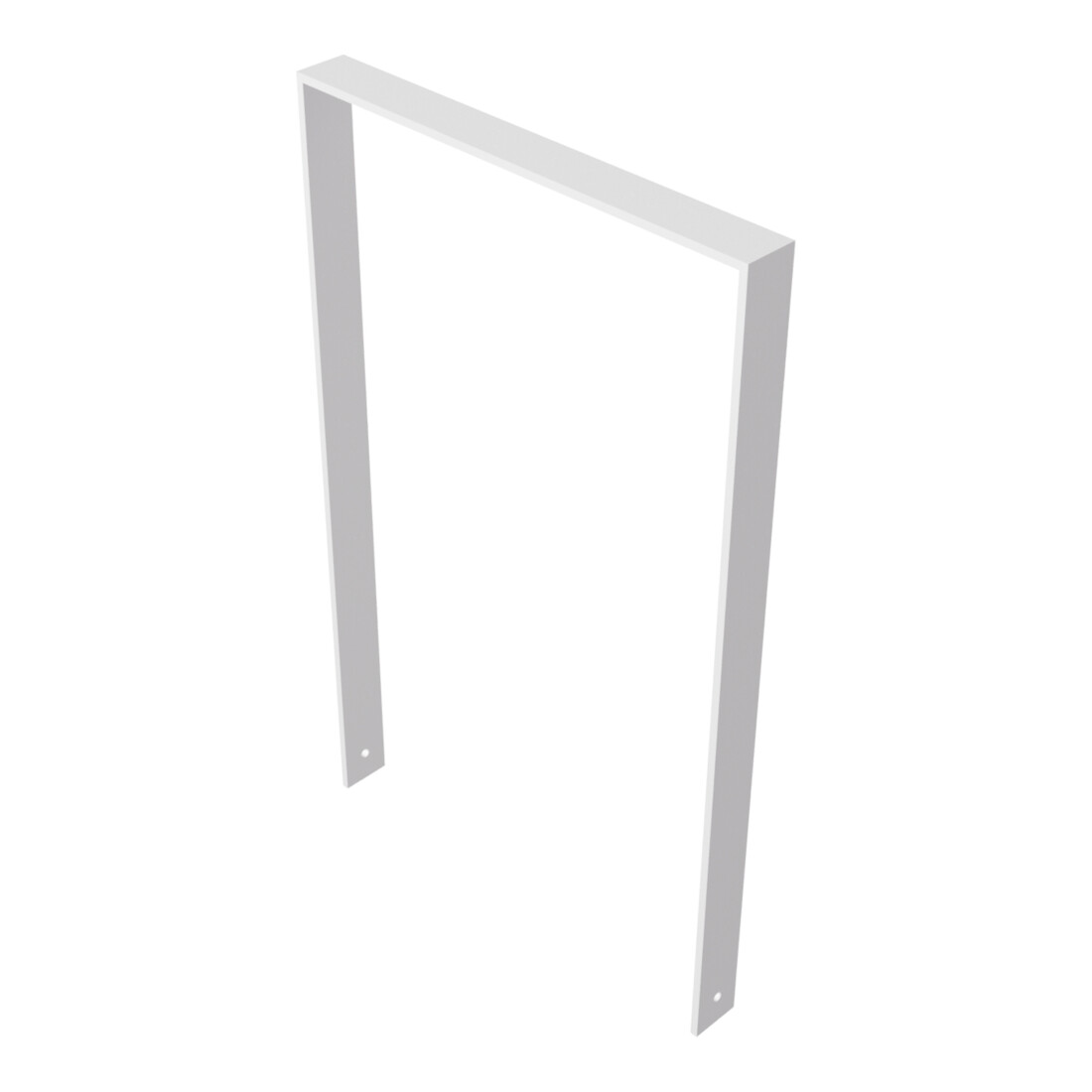 Schake Flachstahlbügel 80x12mm, Breite: 750mm Gesamthöhe:1200 mm ohne Querholm feuerverzinkt
