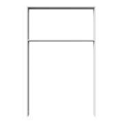 Schake Flachstahlbügel 80x12mm, Breite: 750mm Gesamthöhe:1200 mm + Querholm feuerverzinkt-5