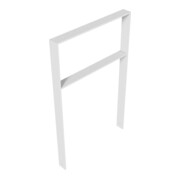 Schake Flachstahlbügel 80x12mm, Breite: 750mm Gesamthöhe:1200 mm + Querholm feuerverzinkt-5