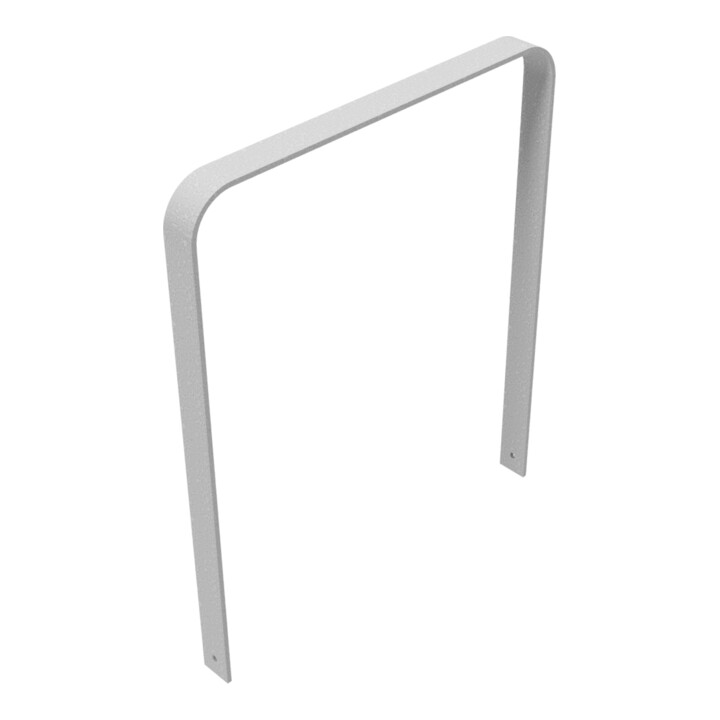 Schake Flachstahlbügel 80x12mm, in gebogener Ausführung Breite: 1000mm Gesamthöhe:1200 mm ohne Querholm, beschichtet