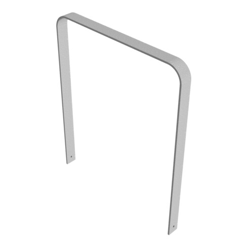 Schake Flachstahlbügel 80x12mm, in gebogener Ausführung Breite: 1000mm Gesamthöhe:1200 mm ohne Querholm, beschichtet