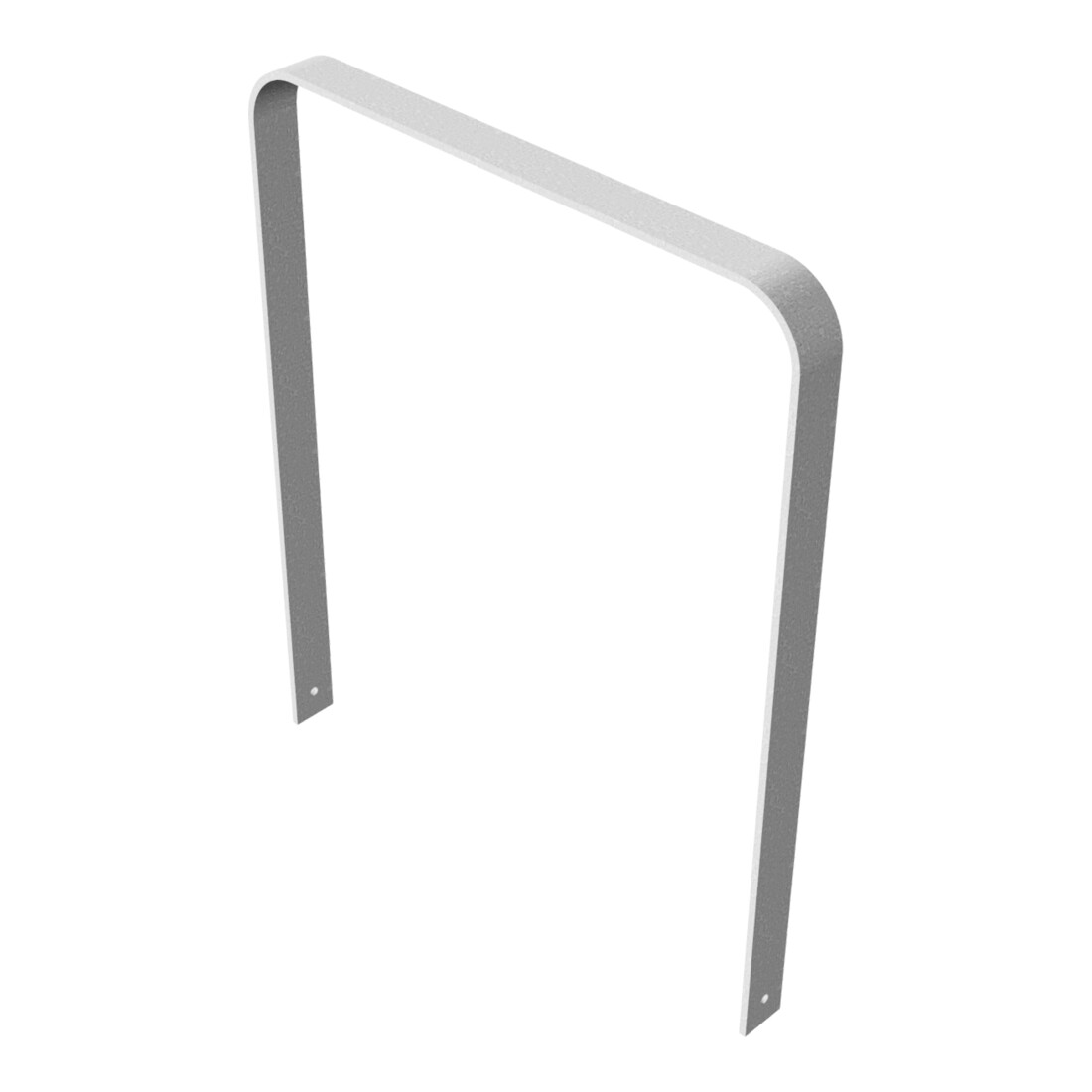 Schake Flachstahlbügel 80x12mm, in gebogener Ausführung Breite: 1000mm Gesamthöhe:1200 mm ohne Querholm feuerverzinkt