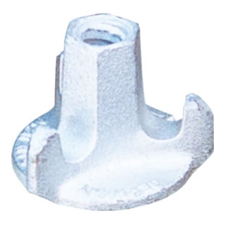 Schake Flügelmutter, Flansch Ø 70mm, verzinkt