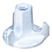 Schake Flügelmutter, Flansch Ø 70mm, verzinkt