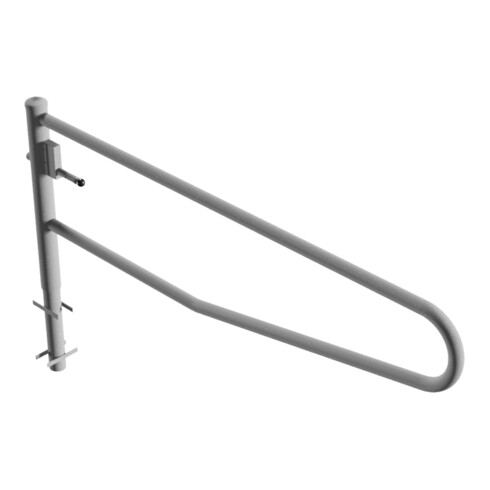 Schake Gatterschranke drehbar 2,50m mit Profilzylinder