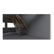 Schake Gerüstdielen nach DIN 4074 Sortenklasse S10, 3000 x 240 x 45 mm