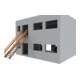 Schake Gerüstdielen nach DIN 4074 Sortenklasse S10, 3500 x 240 x 45 mm-2