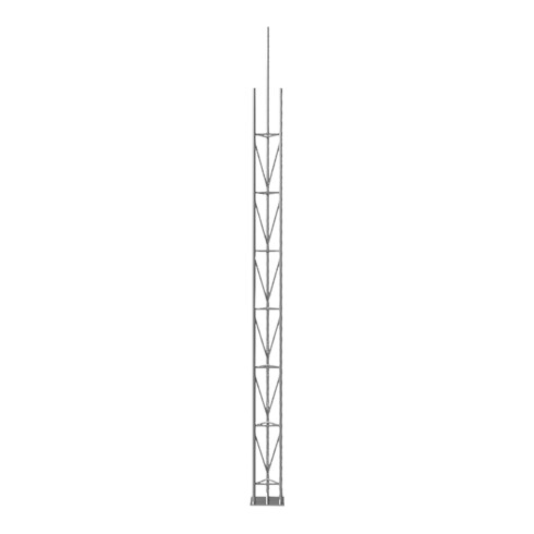 Schake Gitterrohrmast 350, verzinkt, 6 mtr. hoch