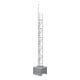 Schake Gitterrohrmast 350, verzinkt, 6 mtr. hoch