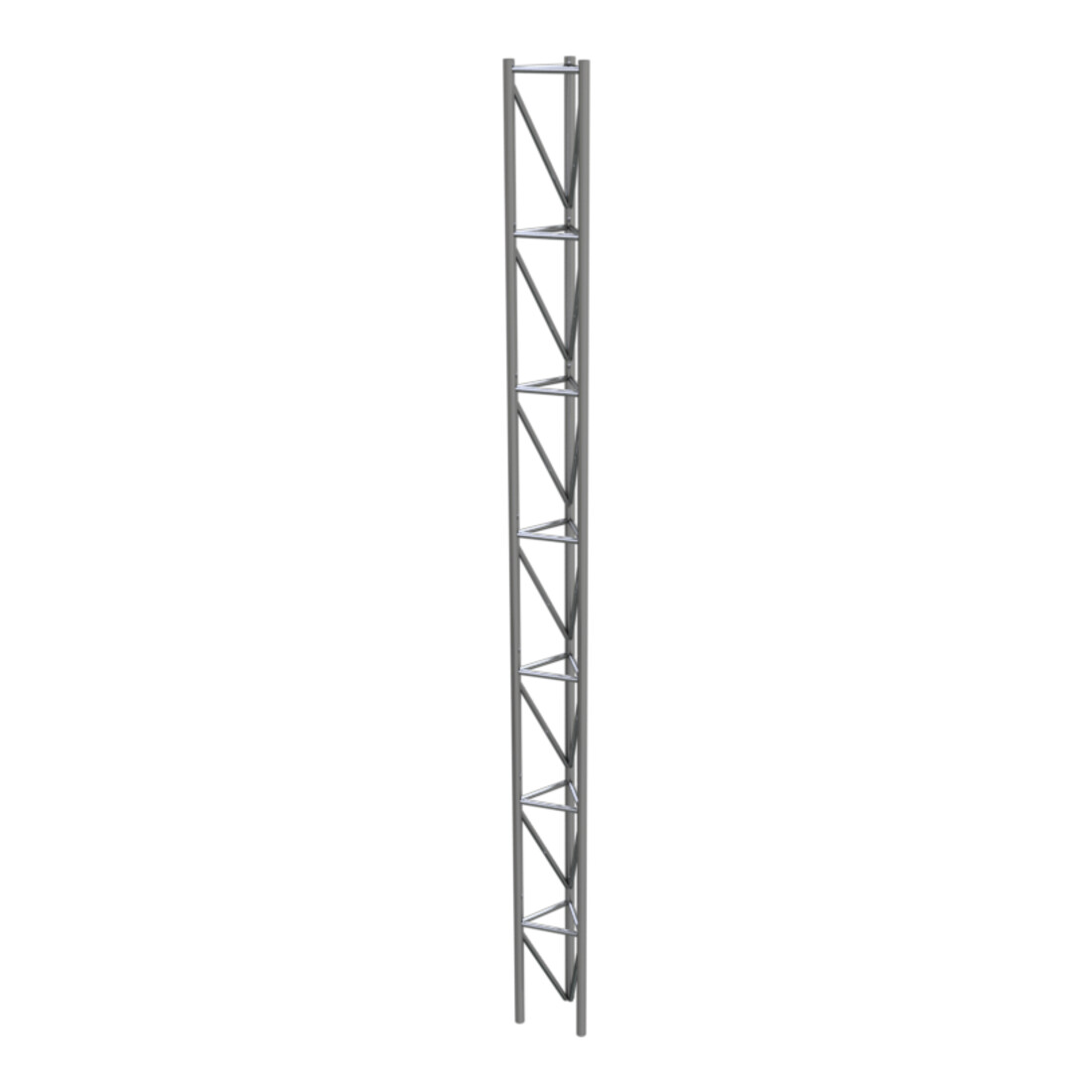 Schake Gitterrohrmast 350, verzinkt, 6 mtr. hoch