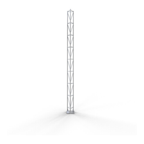 Schake Gitterrohrmast 350, verzinkt, 6 mtr. hoch